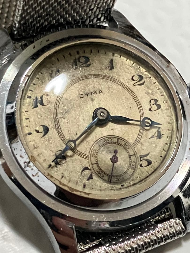 ★1930年代〜製造。CYMAアンティーク・ヴィンテージ。手巻き(動作品)超レア