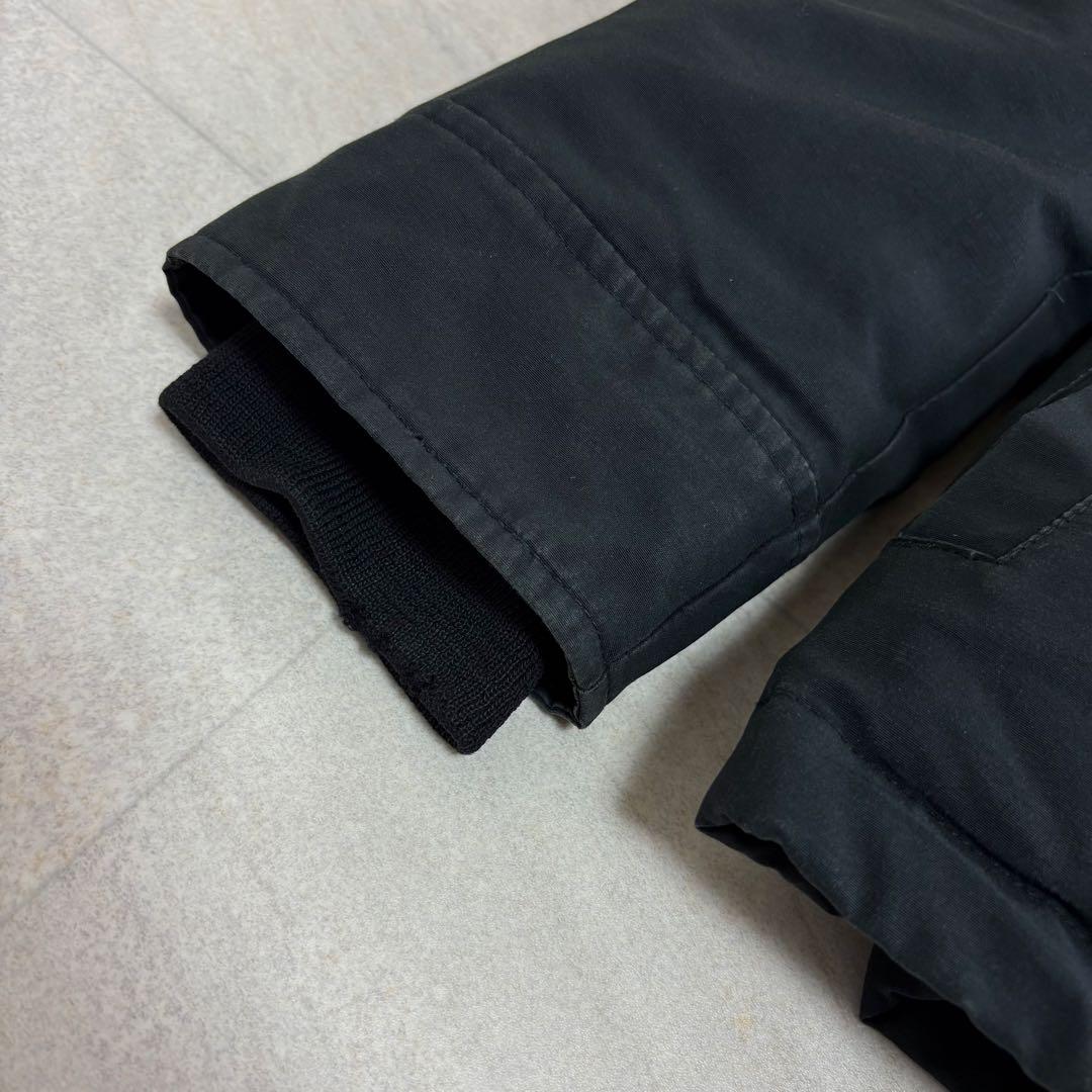 カナダグース ブラックレーベル RIDEAU PARKA Sサイズ ブラック