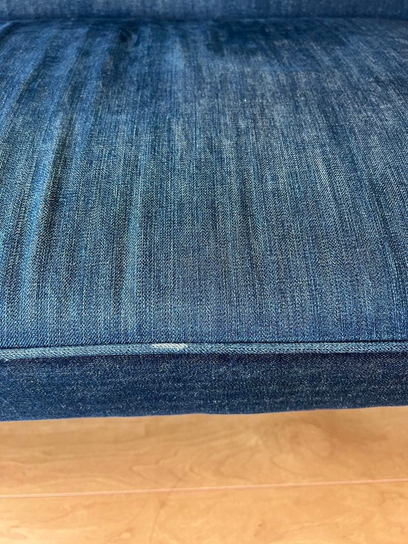 【100台 限定生産】カリモク60 カイハラデニム Kチェア2人掛け　ソファ