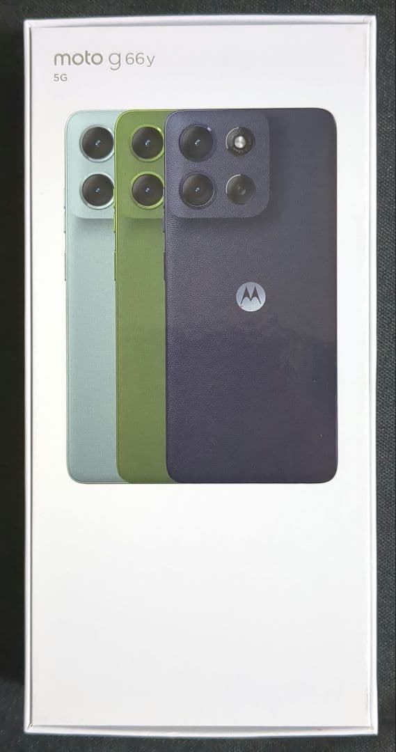 新品未使用　moto g66y 5G