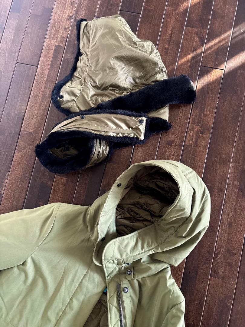 ケープホーン/未使用近 REMOTA リモータ ダウンジャケット カーキ 42