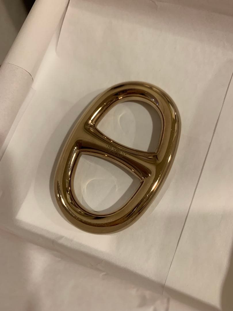 エルメス シェーヌダンクル　ゴールド