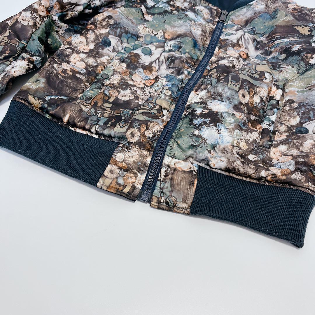 希少✨AVIREX 35周年モデル リバーシブルMA-1 総柄 L ネイビー