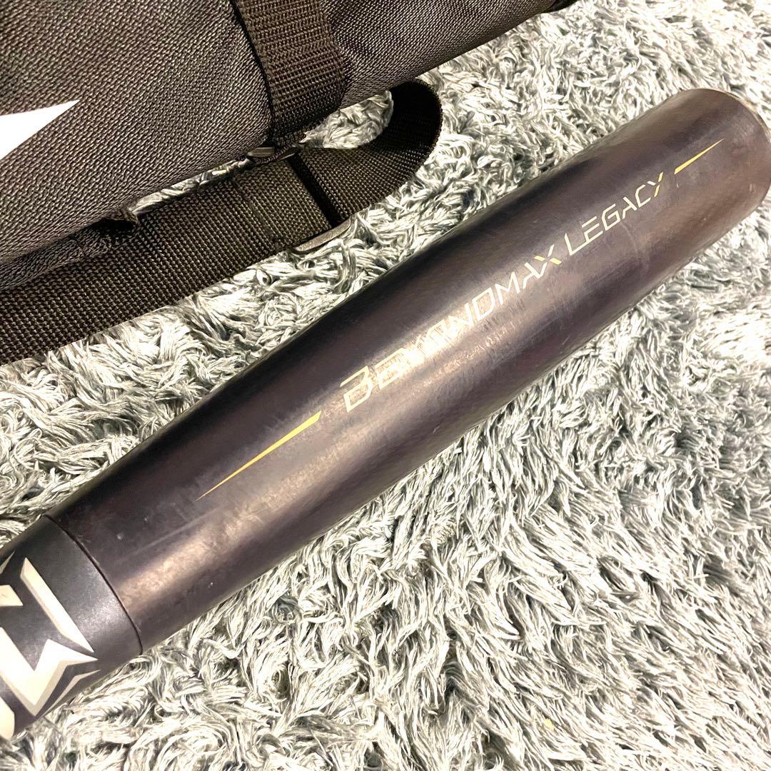 【美品 ケース付き】 ミズノ ビヨンドマックスレガシー 軟式用 バット 84cm