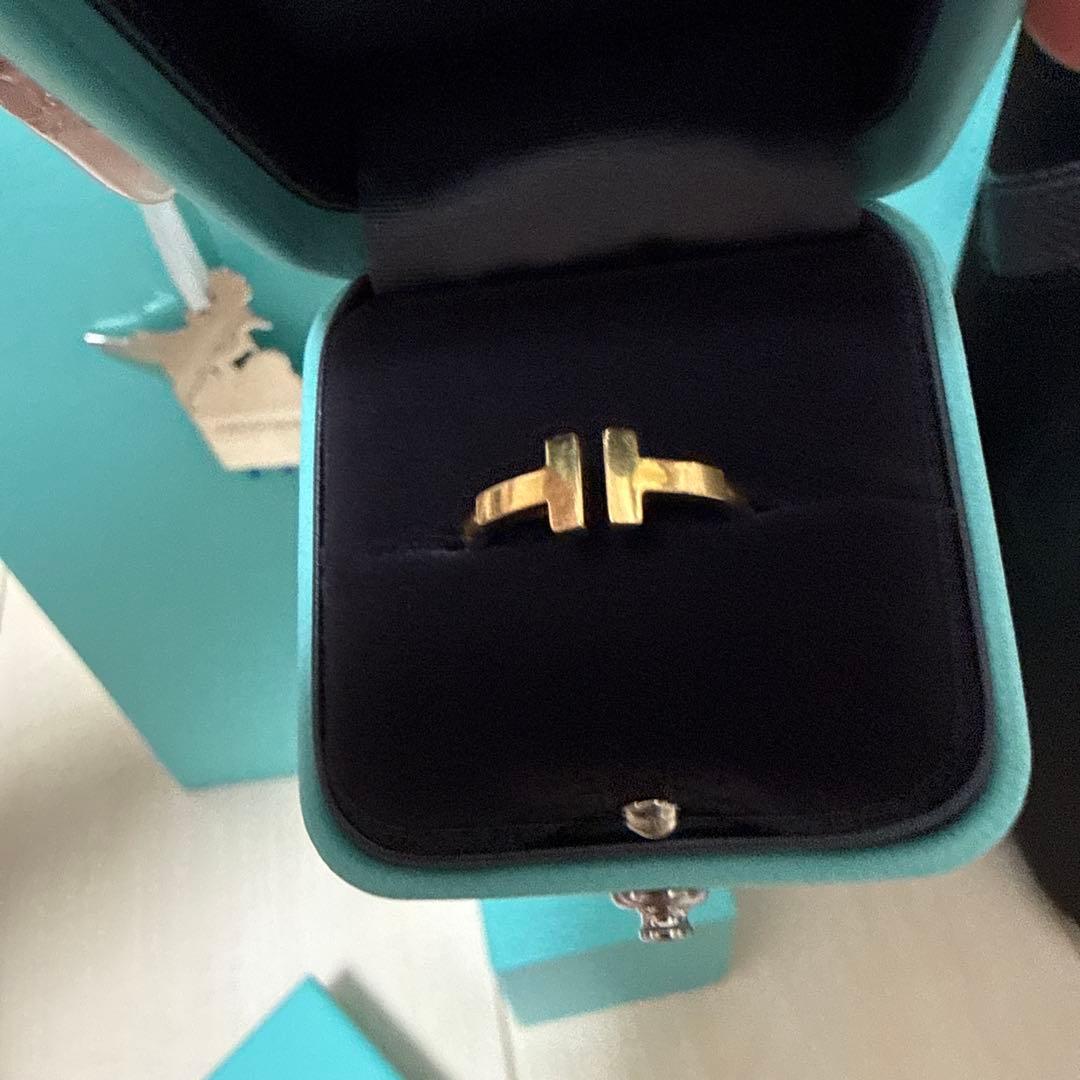 ワイヤー リング　ローズゴールド　USサイズ4