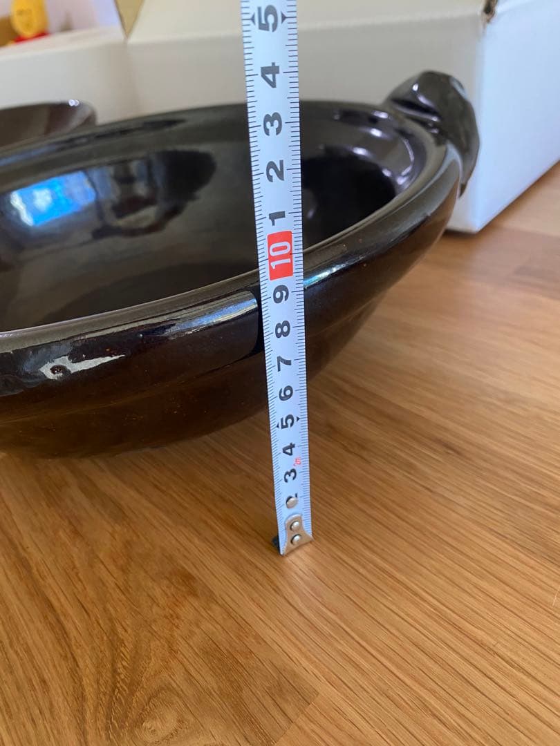 雲井窯 土鍋　鴨釉　九寸（9号）盆鍋