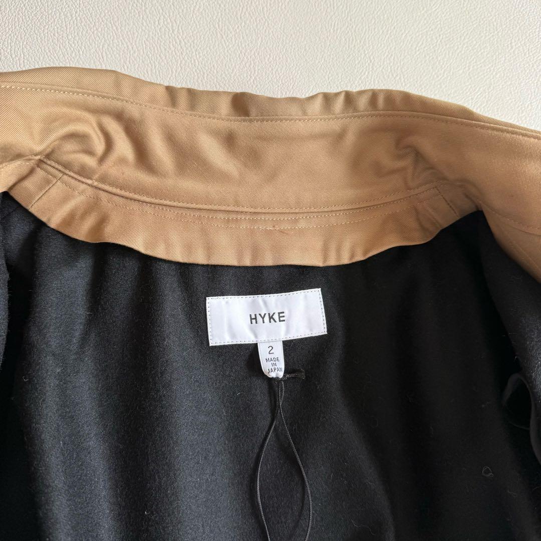 新品　ハイク　トレンチコート　ビッグフィット　ベージュ　2