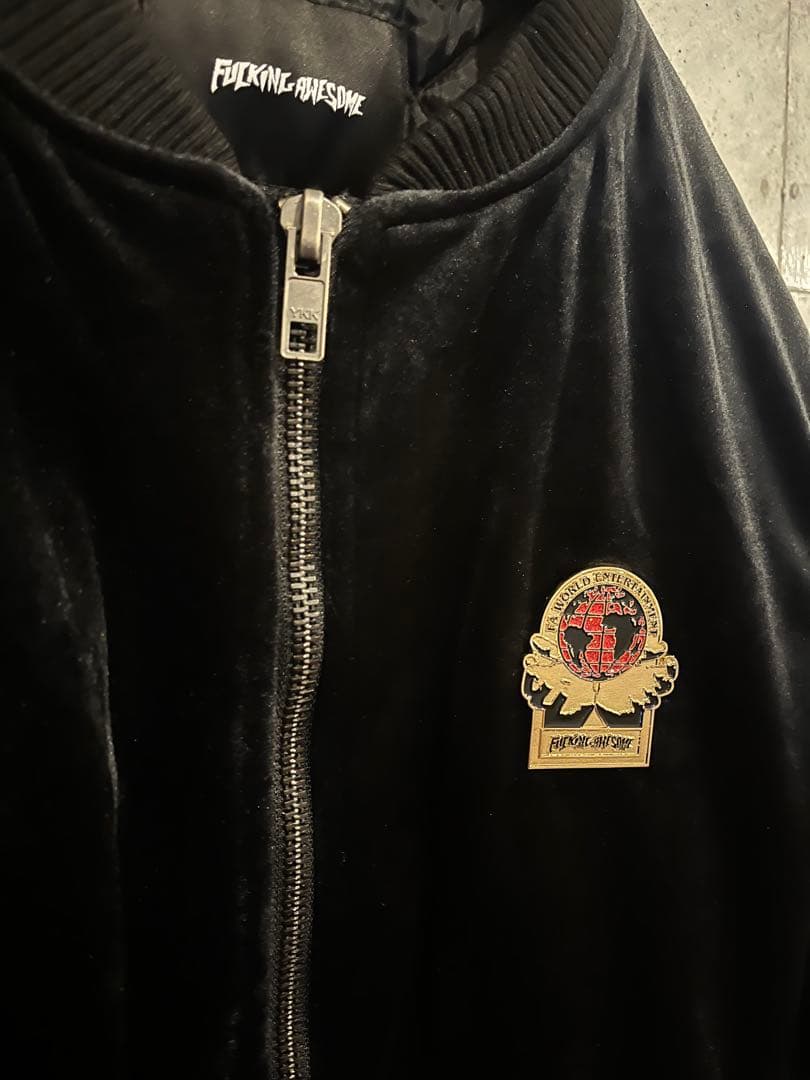 【FUCKING AWESOME】Velour Bomber 希少Sサイズ