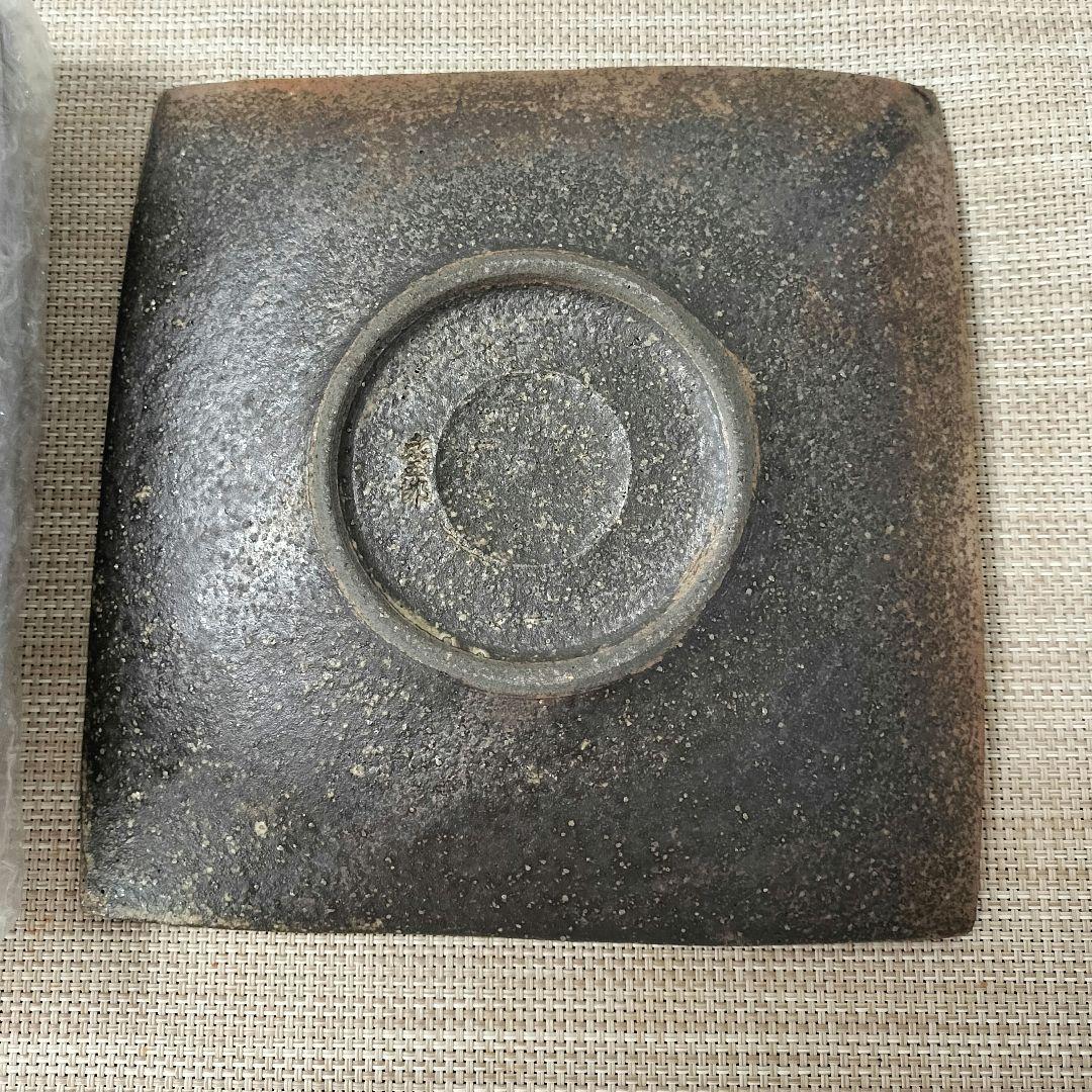 新品　奥田章　トクサ 角皿（L）4枚