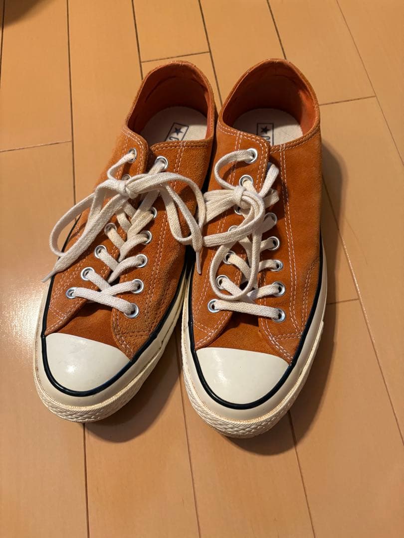 CONVERSE　ct70 オレンジ　スウェード