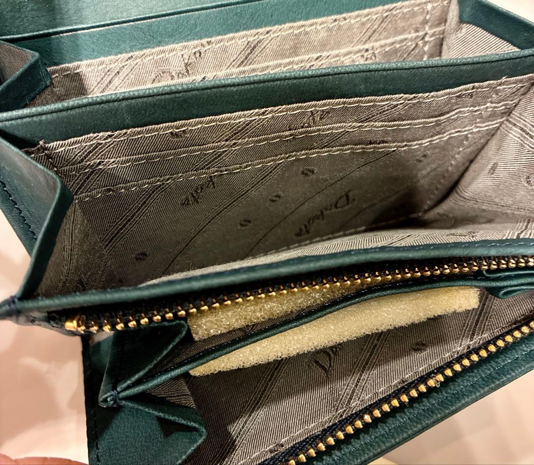 新品 正規品 ダコタ Dakota アペーゴ 二つ折り財布 ネイビー