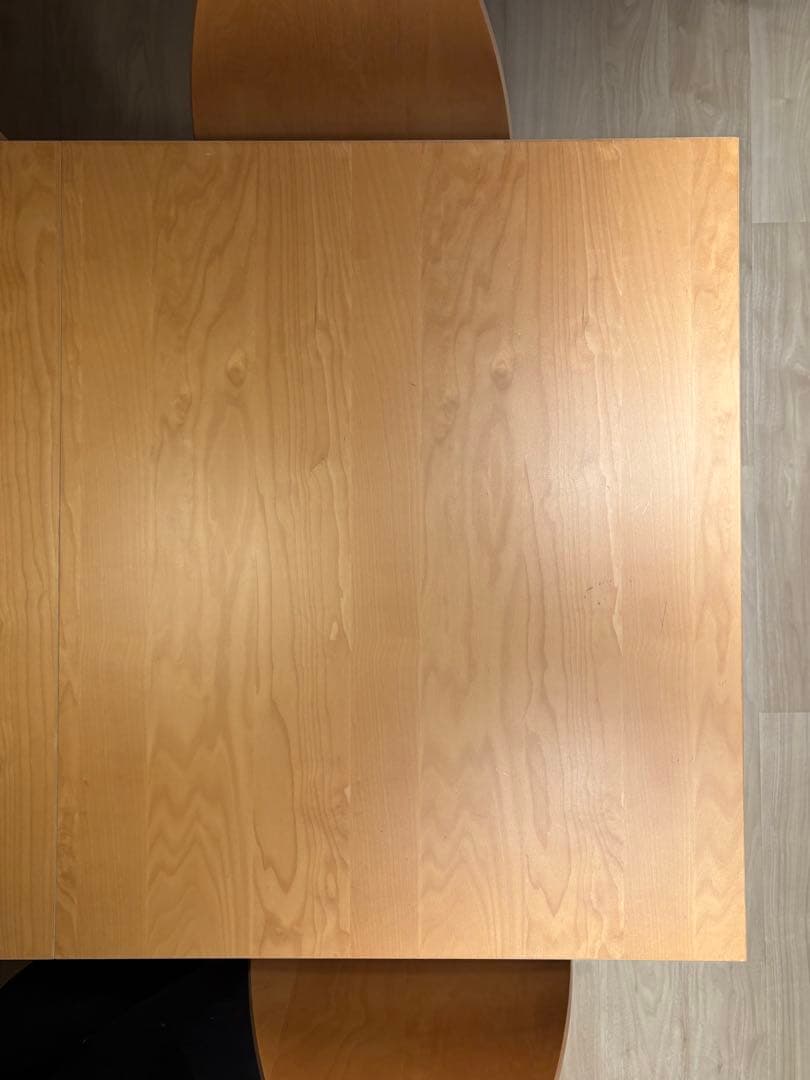 廃盤品 IKEA BJURSTA ダイニングテーブル 伸長式 バーチ