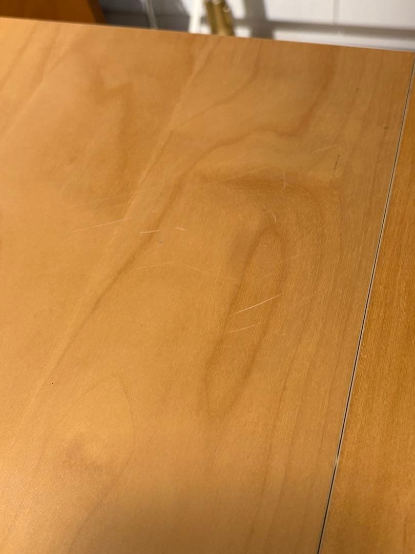 廃盤品 IKEA BJURSTA ダイニングテーブル 伸長式 バーチ