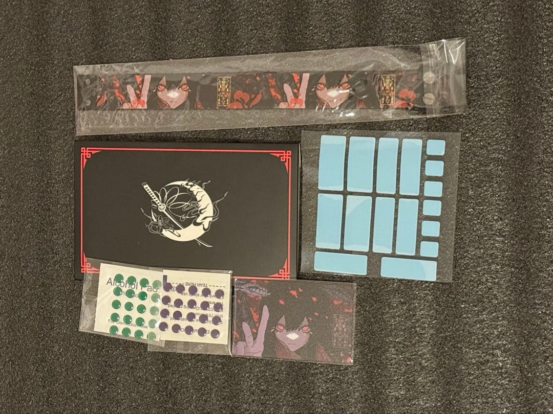 AbyssGaming 紅玉 ガラスマウスパッド 初回200枚限定品