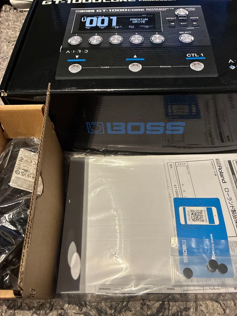 【おまけ付き】 BOSS GT-1000CORE 【EV-5 FS-7】