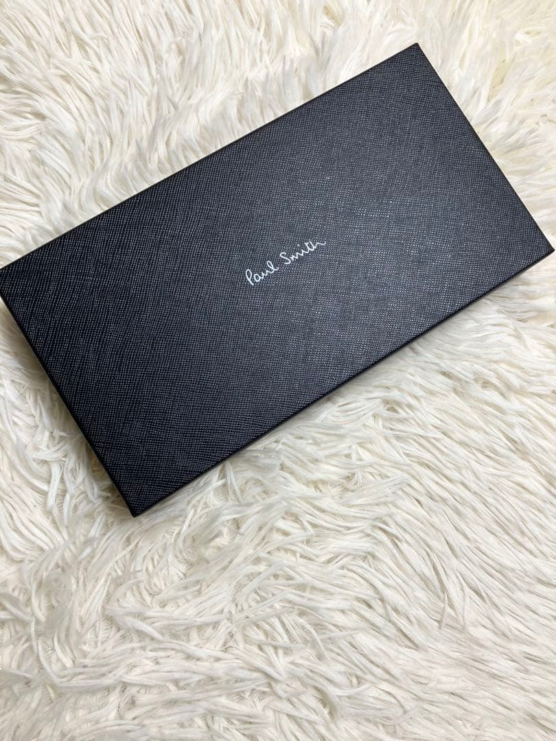 【未使用】 現行 ポールスミス ラウンドジップ ロングウォレット