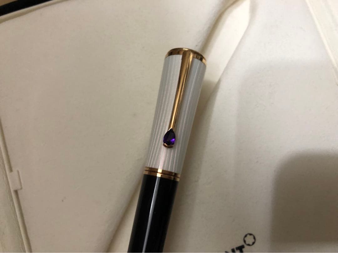 モンブラン 限定品 イングリッド バーグマン アメジスト ボールペン