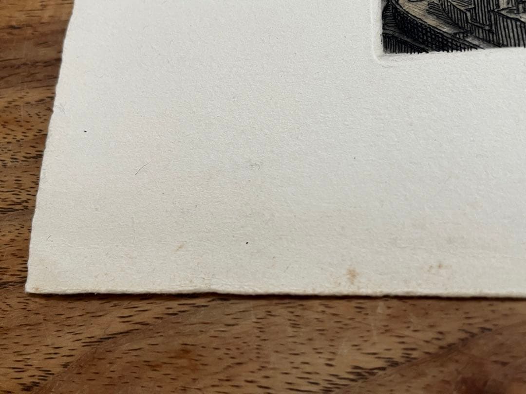 版画　ウィーン サンシュテファン寺院