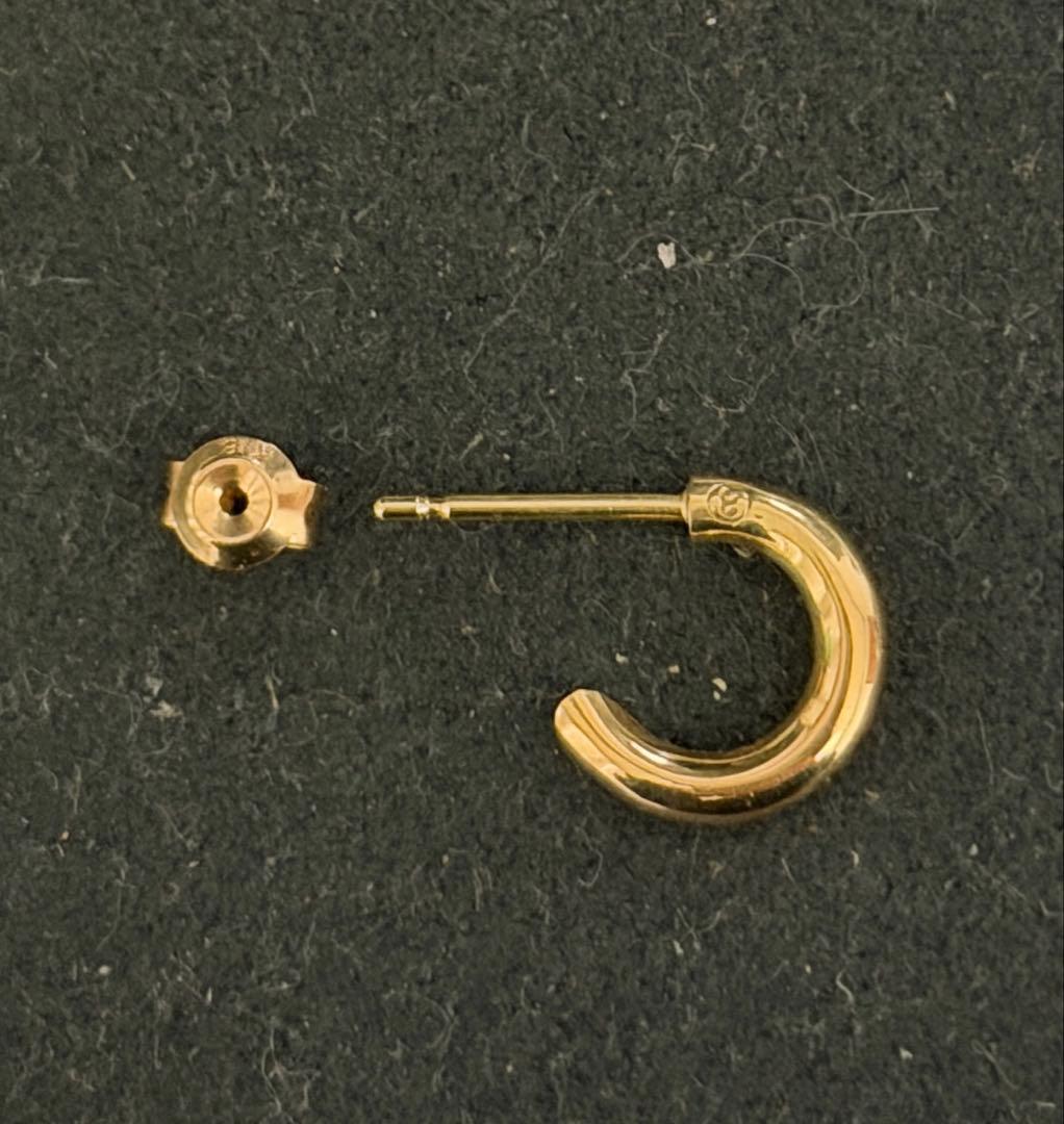 ウストラトンカチ CAREERING フープピアス k18 藤原ヒロシ