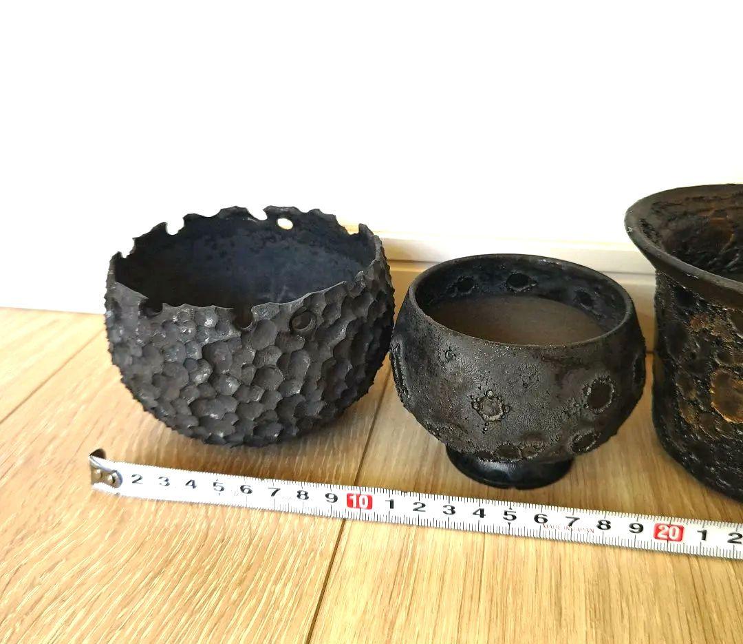 厳選作家鉢四点セット 中川智治 根本峻吾 雷土 検)カタチ製作所 バリエム