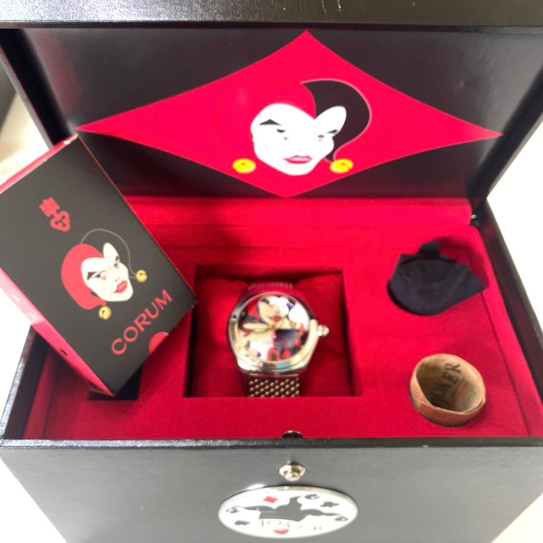 CORUM／コルム. バブルジョーカー メタルブレスカスタム