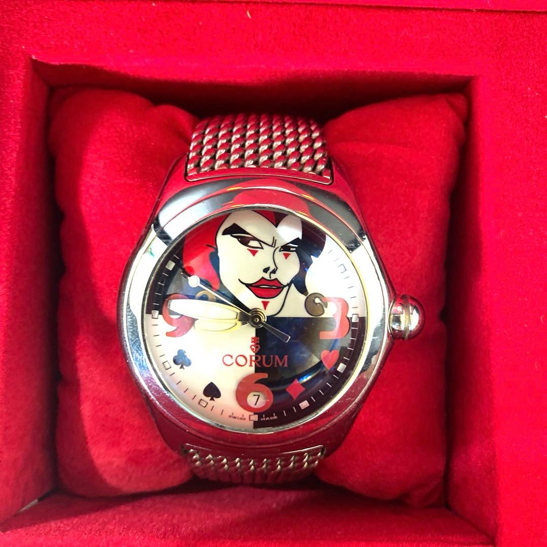 CORUM／コルム. バブルジョーカー メタルブレスカスタム