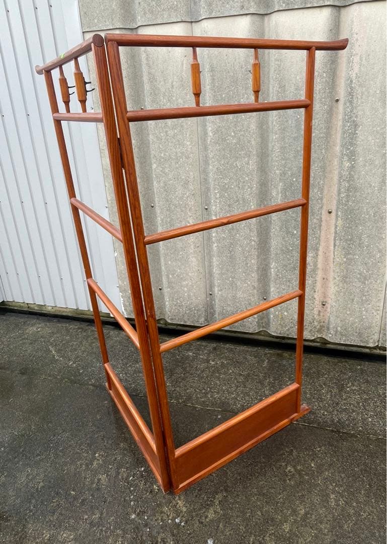 稀少/古道具/当時物/無垢材/木製/衣紋掛け/衣桁/着物掛け/21