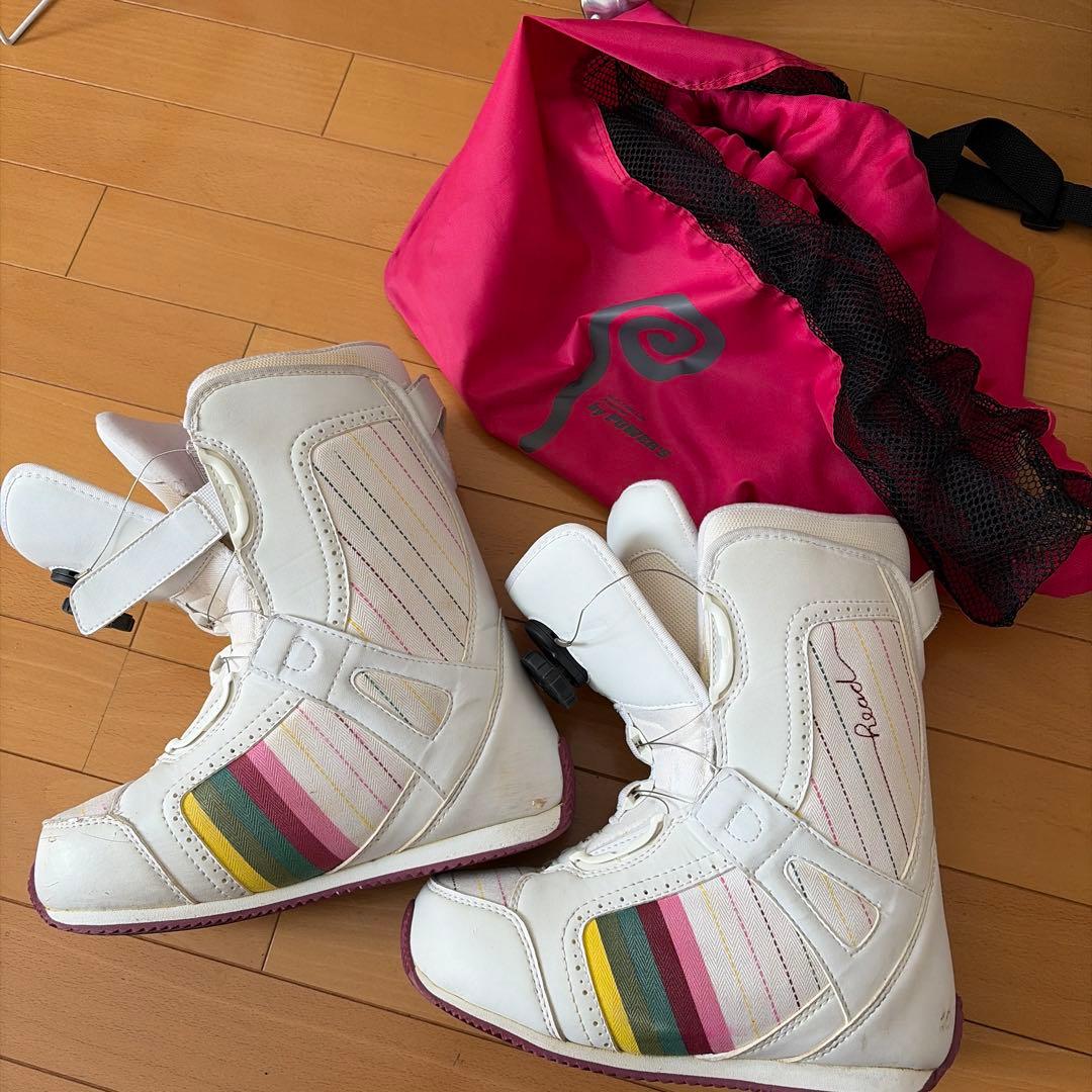 HEAD スノーボードブーツ 女性用 ボアシステム　24cm