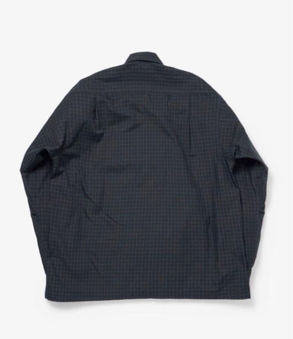 トップス TECH SPORTS OPEN COLLAR SHIRT L/S PLAID