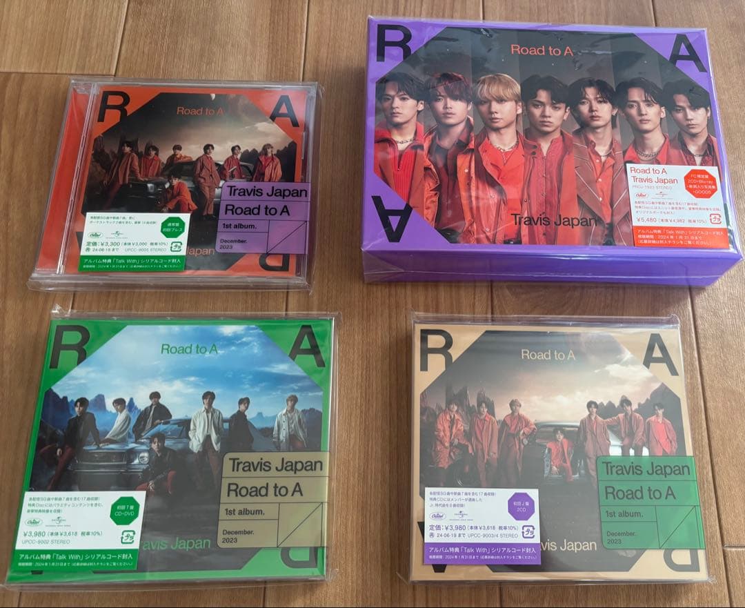 Travis Japan 1stアルバム Road to A