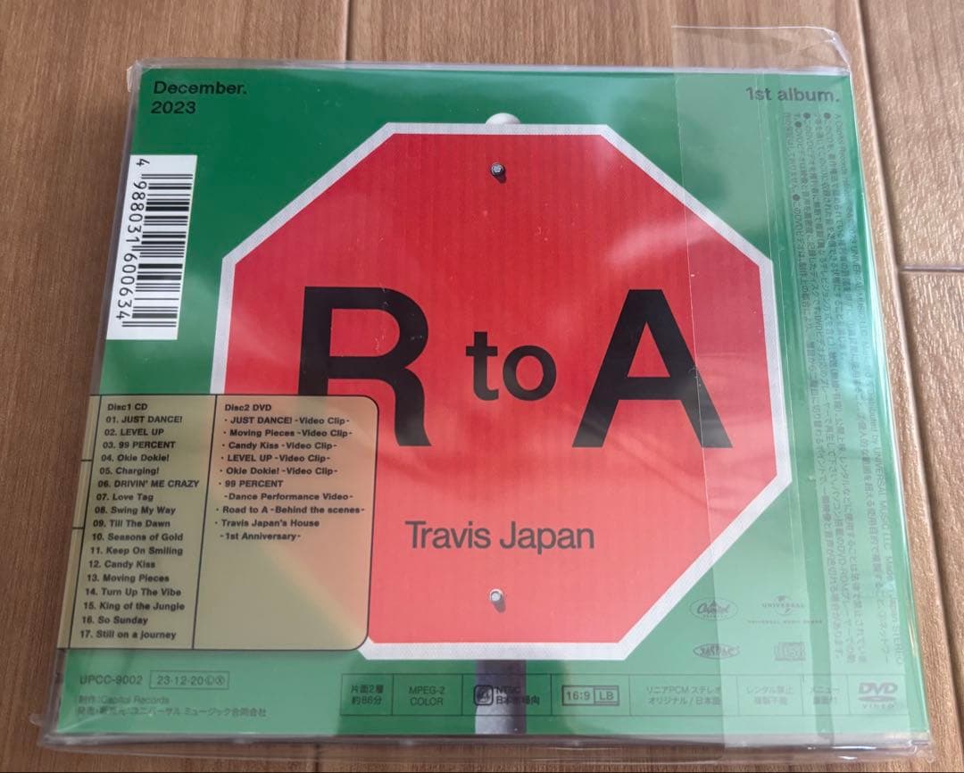 Travis Japan 1stアルバム Road to A