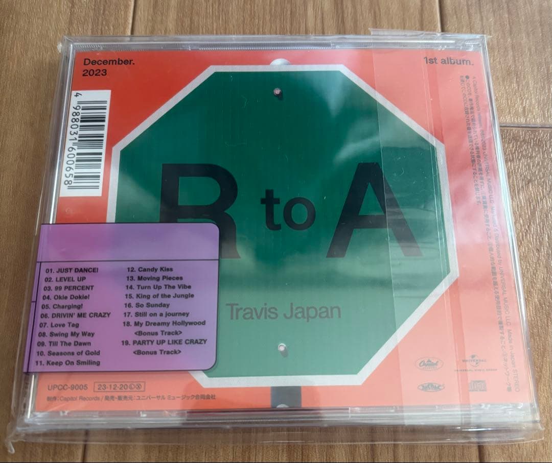 Travis Japan 1stアルバム Road to A