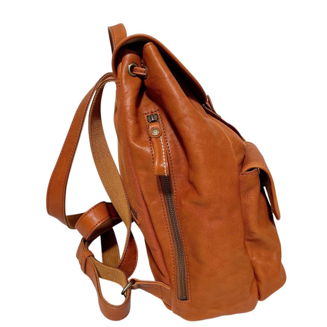 【美品】 Dakota リュック ビーバー 牛革 キャメル ダコタ