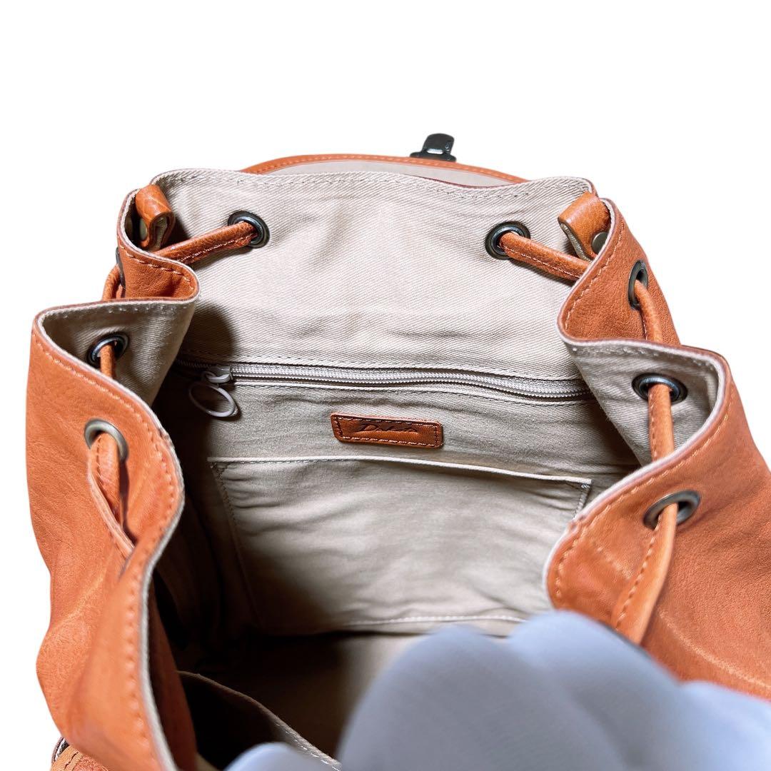 【美品】 Dakota リュック ビーバー 牛革 キャメル ダコタ