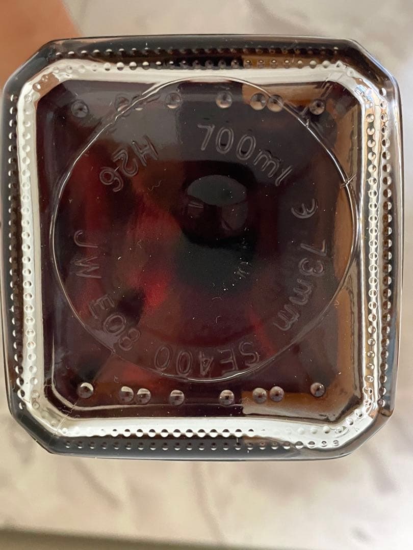 【未開栓】ジョニーウォーカーブラックラベル12年 700ml 箱入り　4本セット