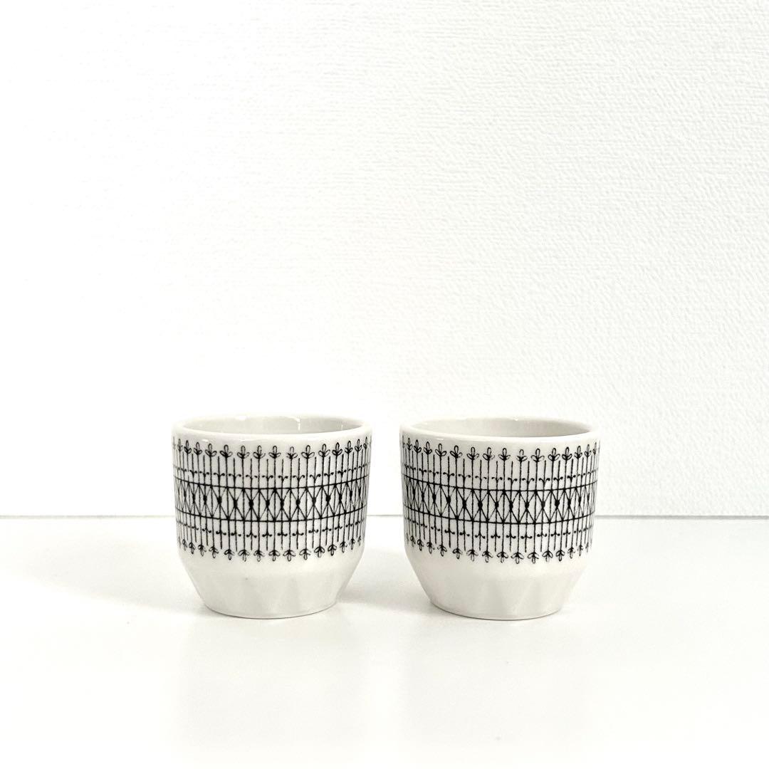 新品アラビアARABIA エミリア ボウル エッグカップ セット 復刻クロッカス