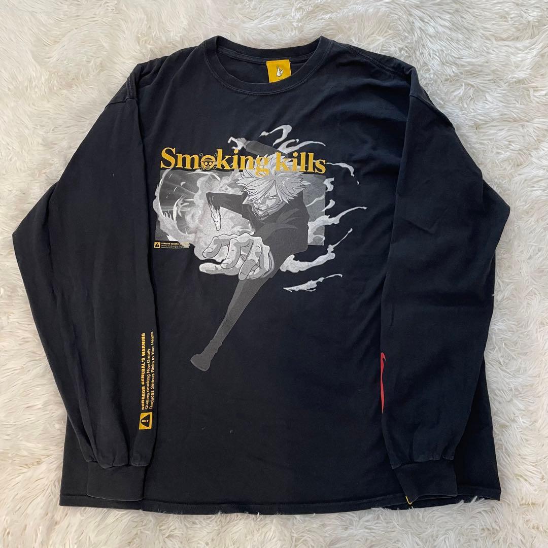 FR2 × ONE PIECE SANJI ワンピース　サンジ　ロングT XL