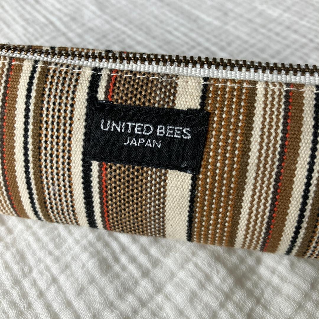 【絶版】UNITED BEES ボートペンケース　ストライプ 新品未使用　送料込