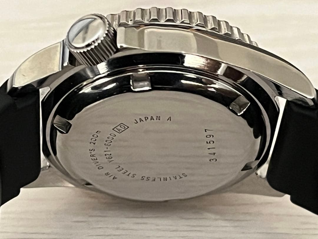 アルバ　アクアギア　Y621-6000 自動巻　ダイバー