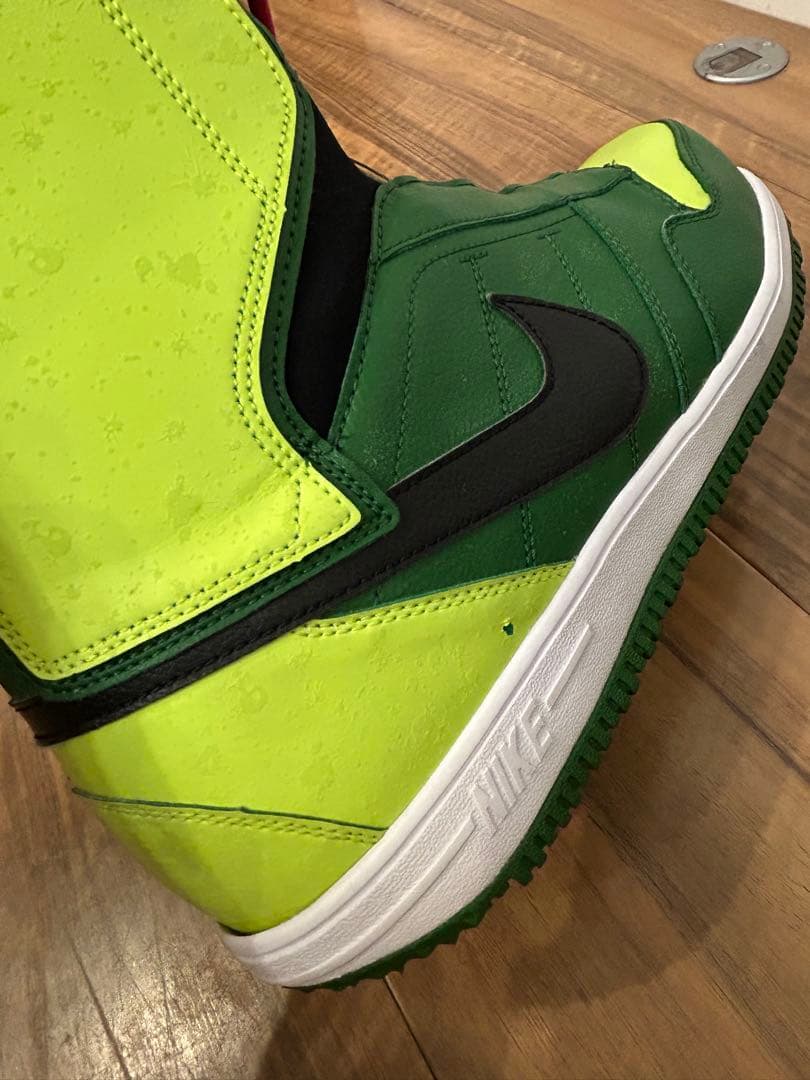 【28cm】Nike VAPEN×BOA スノーボードブーツ グリーン/イエロー