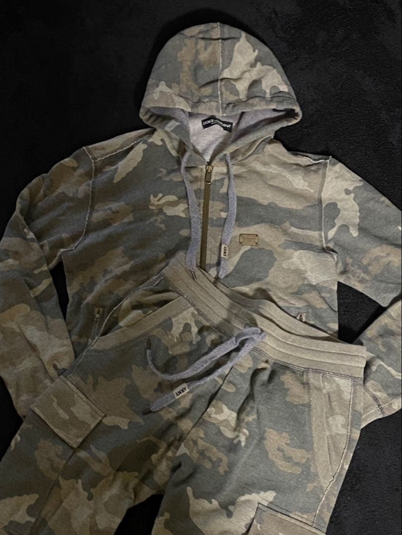 ドルチェ&ガッパーナ上下セットパーカー正規品sizeXL相当