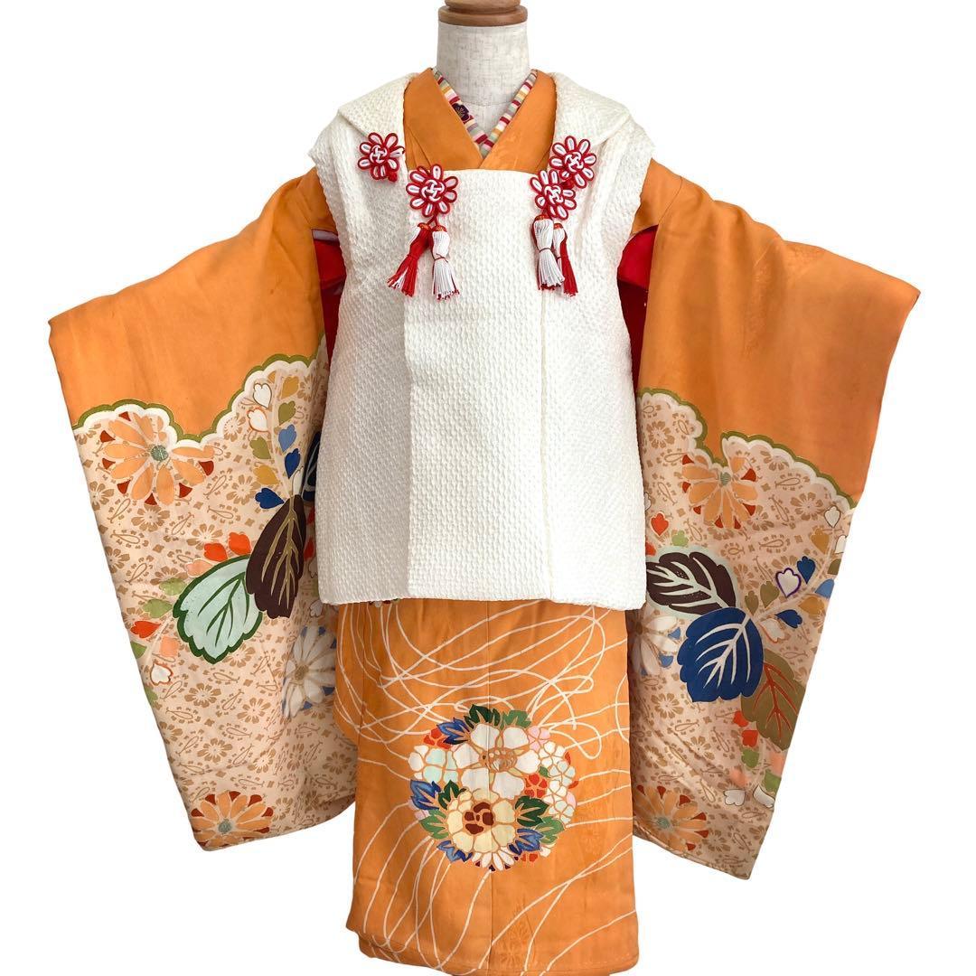 ★ちぃ助★アンティーク　女の子　子供着物　NO1