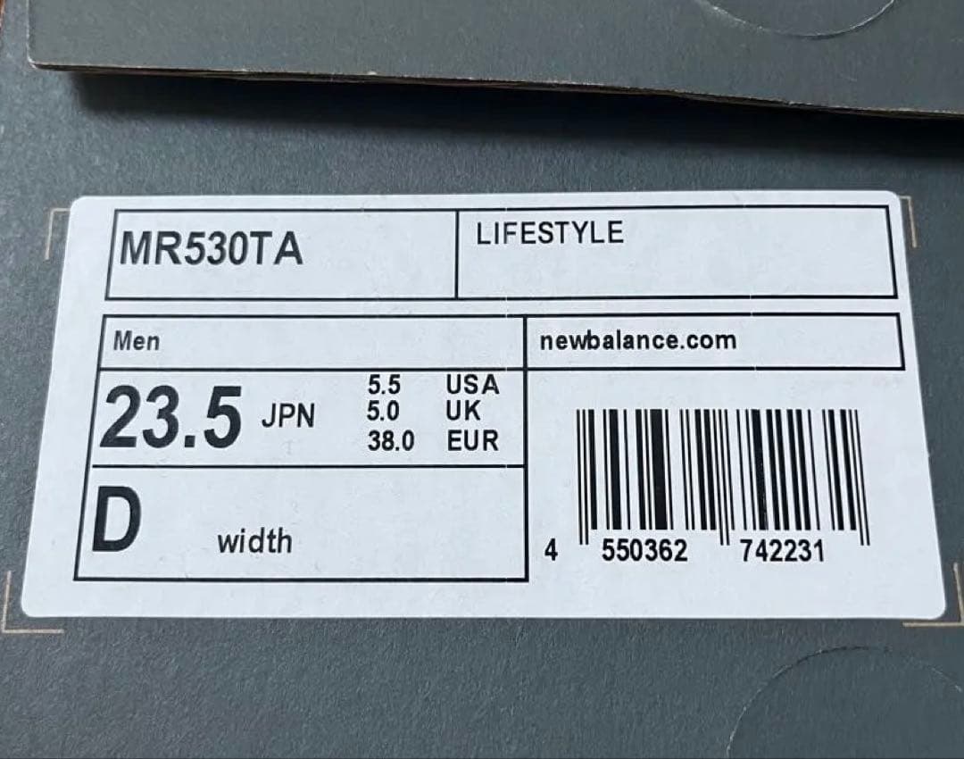 靴 New Balance MR530TA 23.5cm