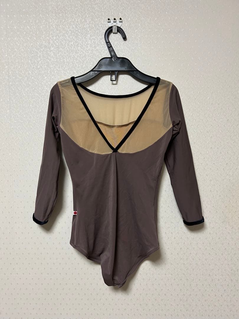 yumiko 7部袖レオタード Lサイズ