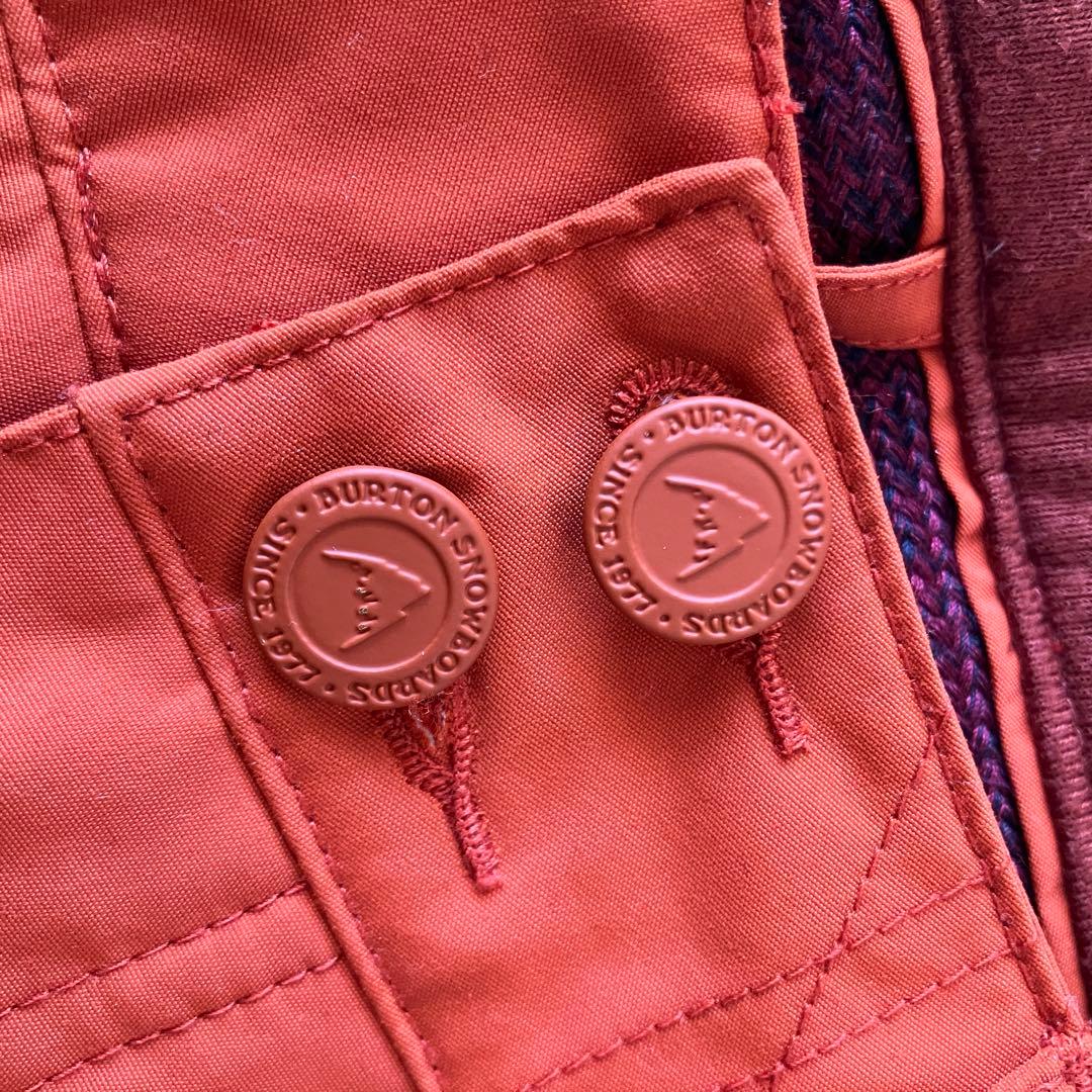 #7L✨BURTON✨ゴアテックス✨スノボウェア パンツ メンズM オレンジ