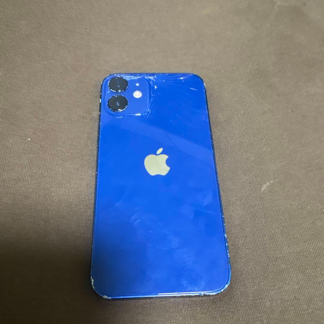 Apple iPhone 12mini 青色 本体 箱付き