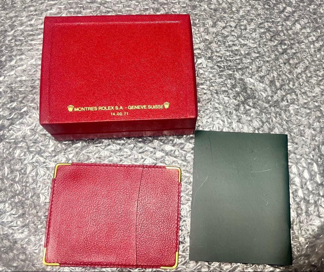 y*。様 ロレックス　空き箱　外箱　内箱　カードケース　手帳カバー　カレンダー