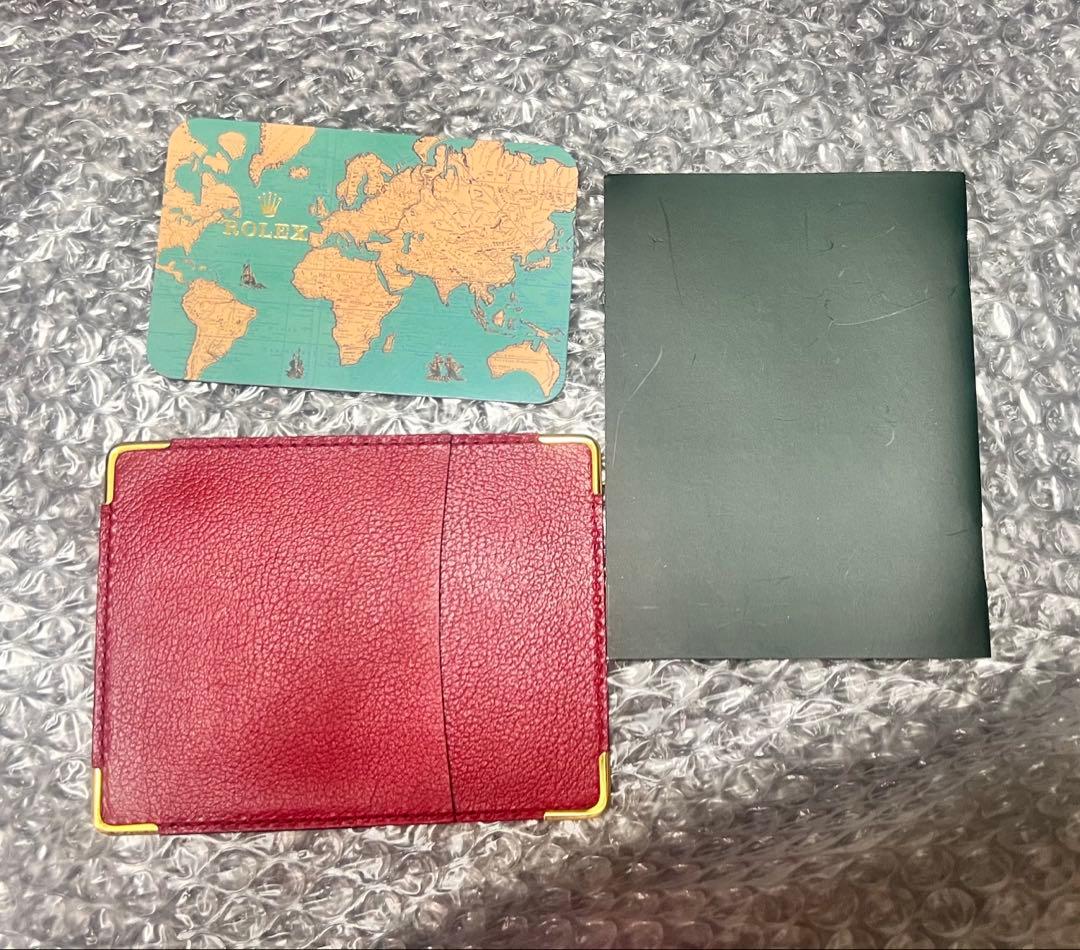 y*。様 ロレックス　空き箱　外箱　内箱　カードケース　手帳カバー　カレンダー