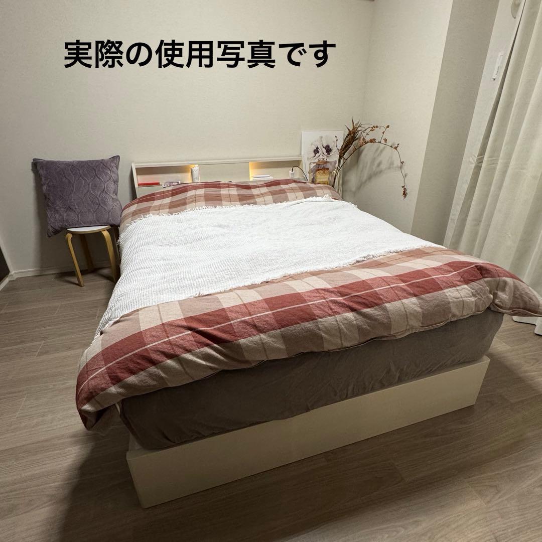 NITORI ダブルベッドフレーム【新品級】　1/19発送