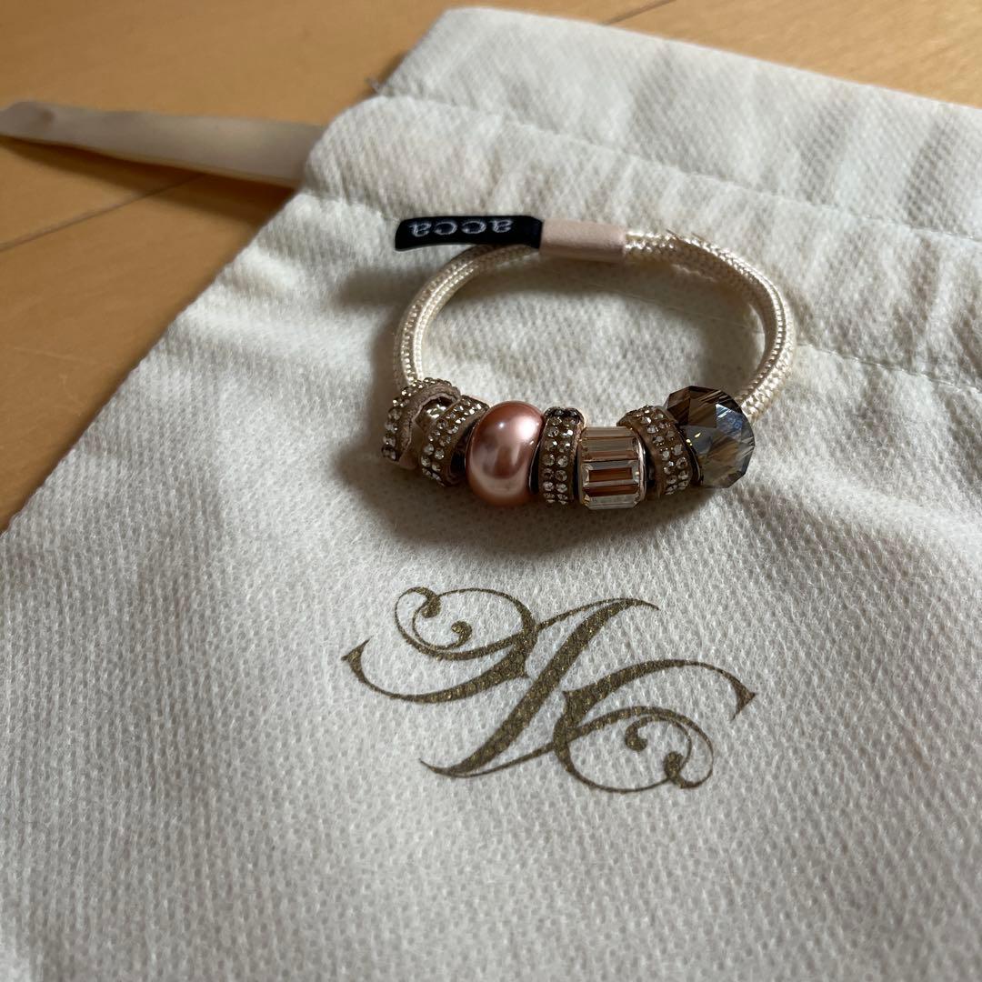 acca アッカ ヘアゴム スワロフスキー